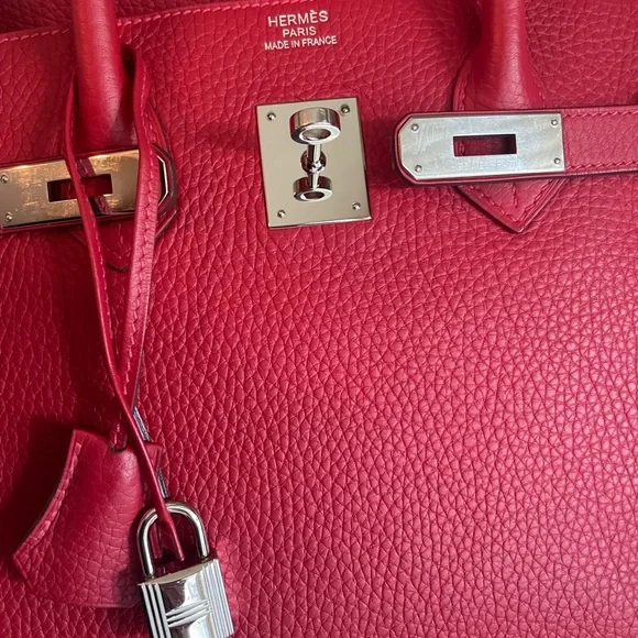 SOLD Birkin 35 Rouge Casaque - Picture 15 of 15